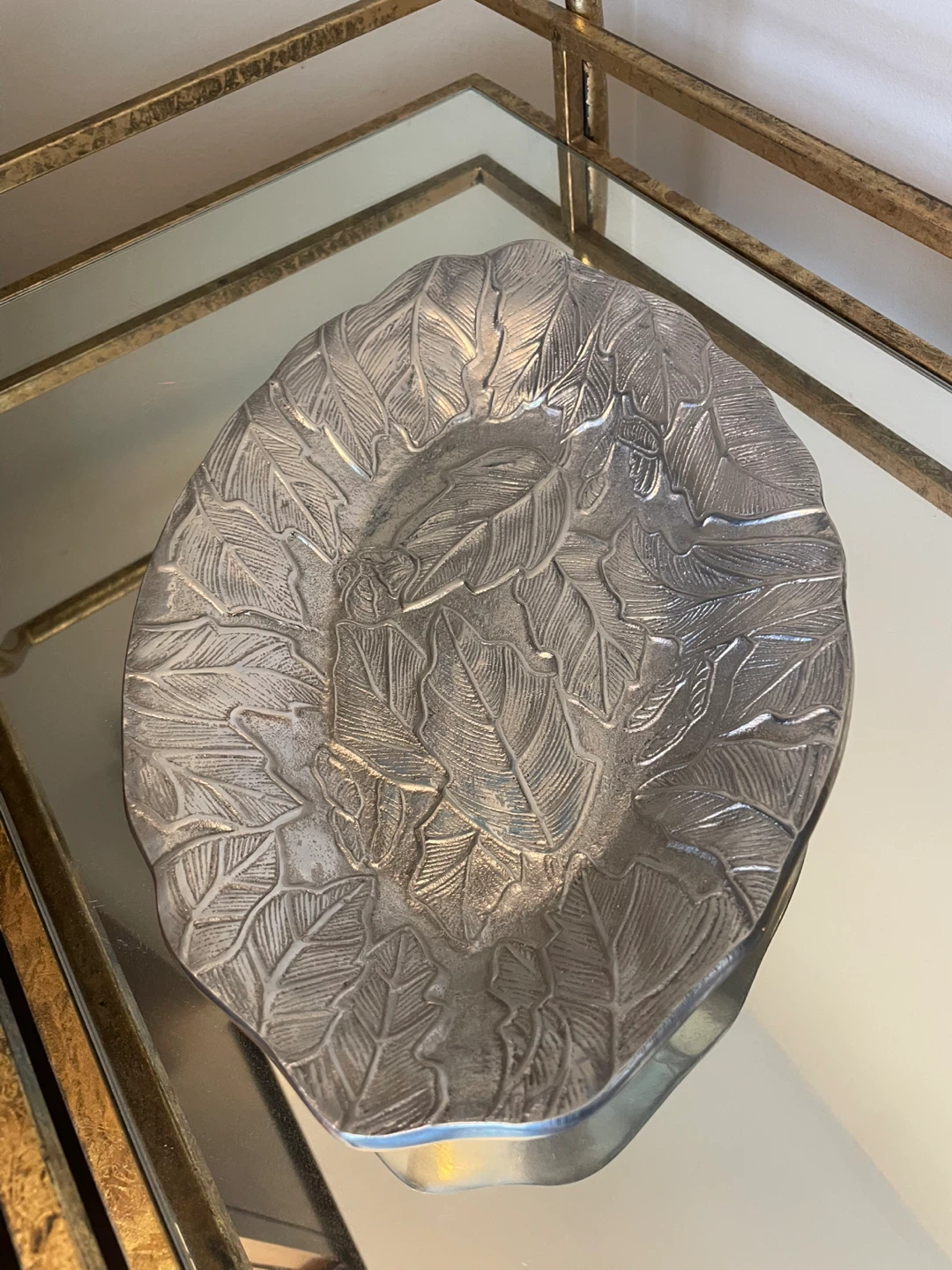 Serving Bowl - Leaf Design
