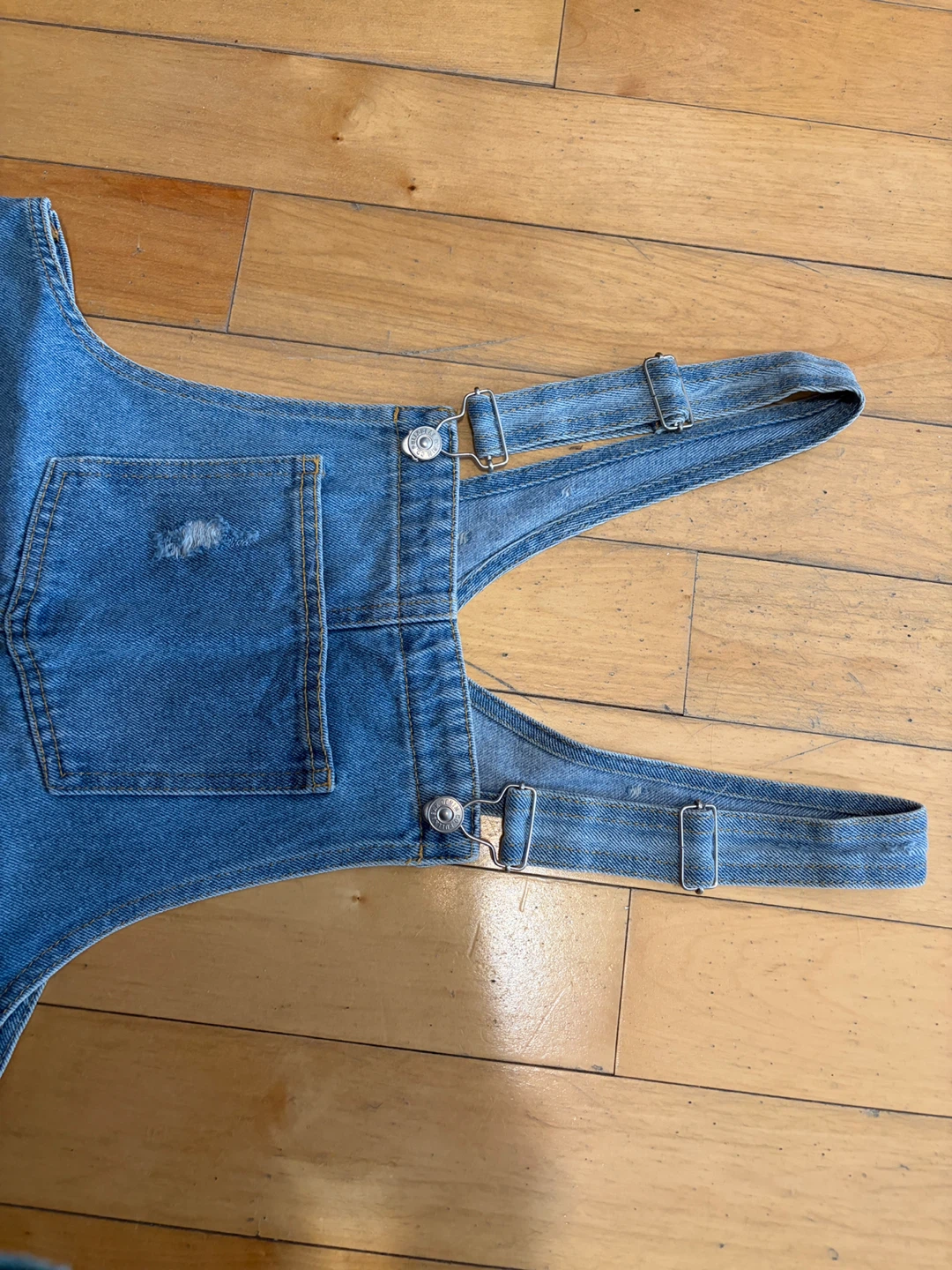 Pull & Bear Denim Pinafore Dress - photo 2