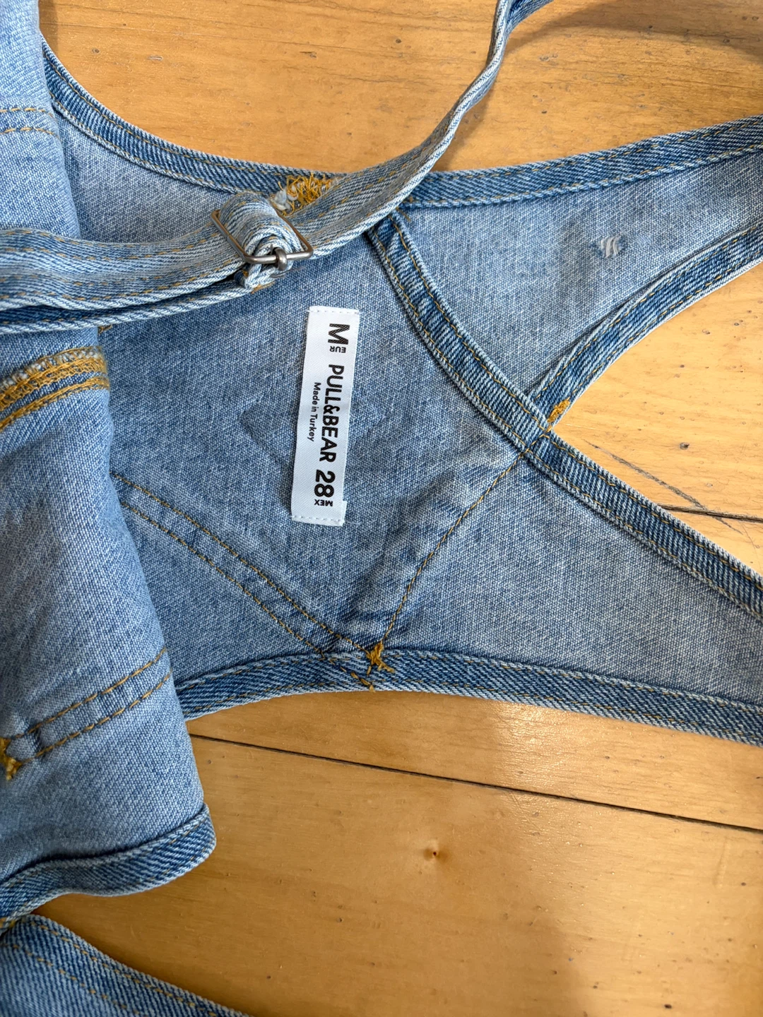Pull & Bear Denim Pinafore Dress - photo 3