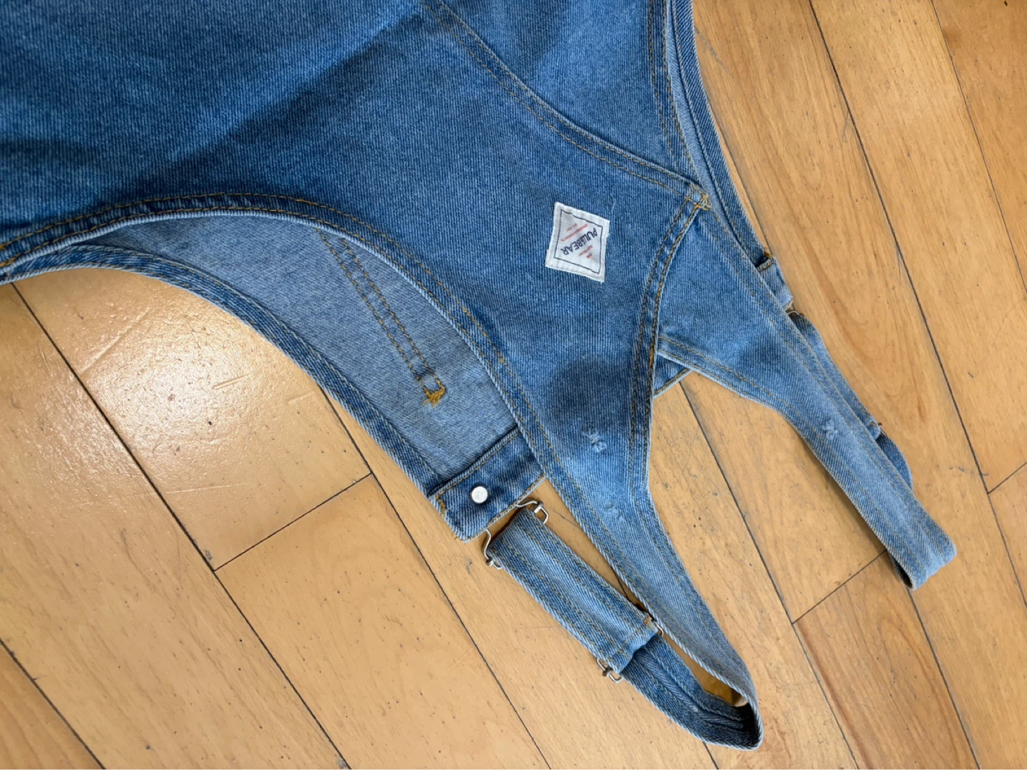 Pull & Bear Denim Pinafore Dress - photo 5