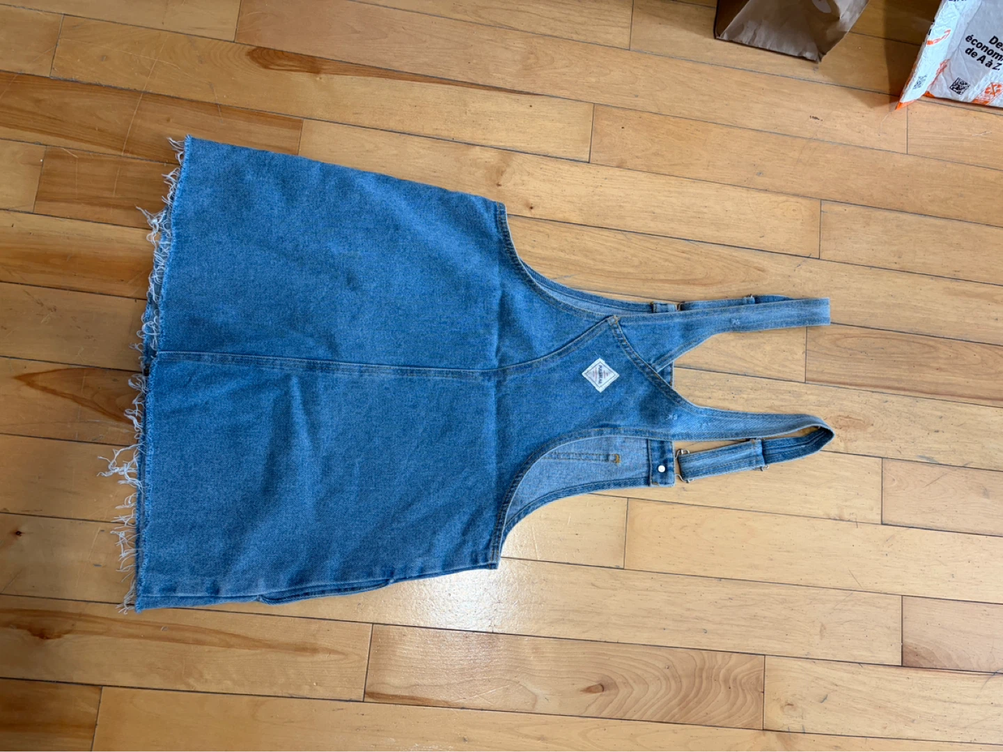 Pull & Bear Denim Pinafore Dress - photo 4