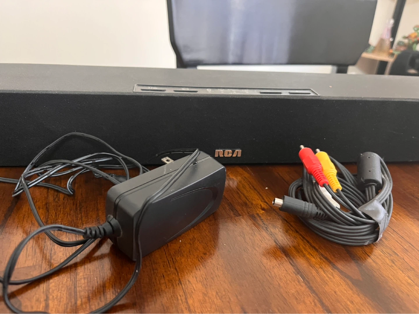 RCA Soundbar with Power Adapter and Cables