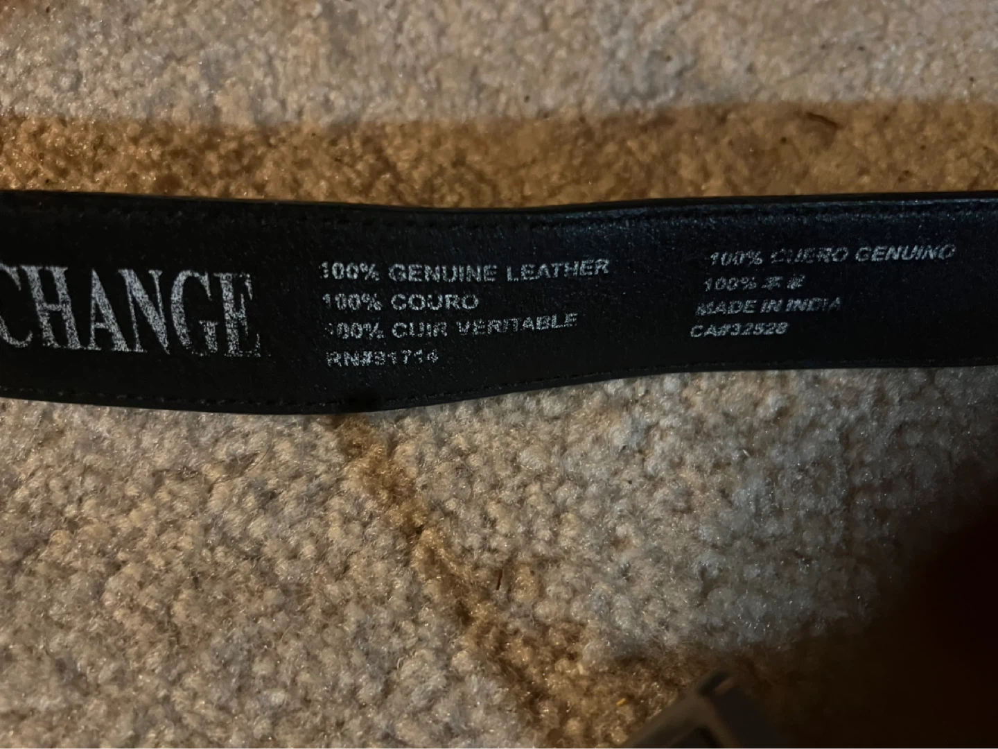 Armani Exchange Belt Size 36 - photo 3