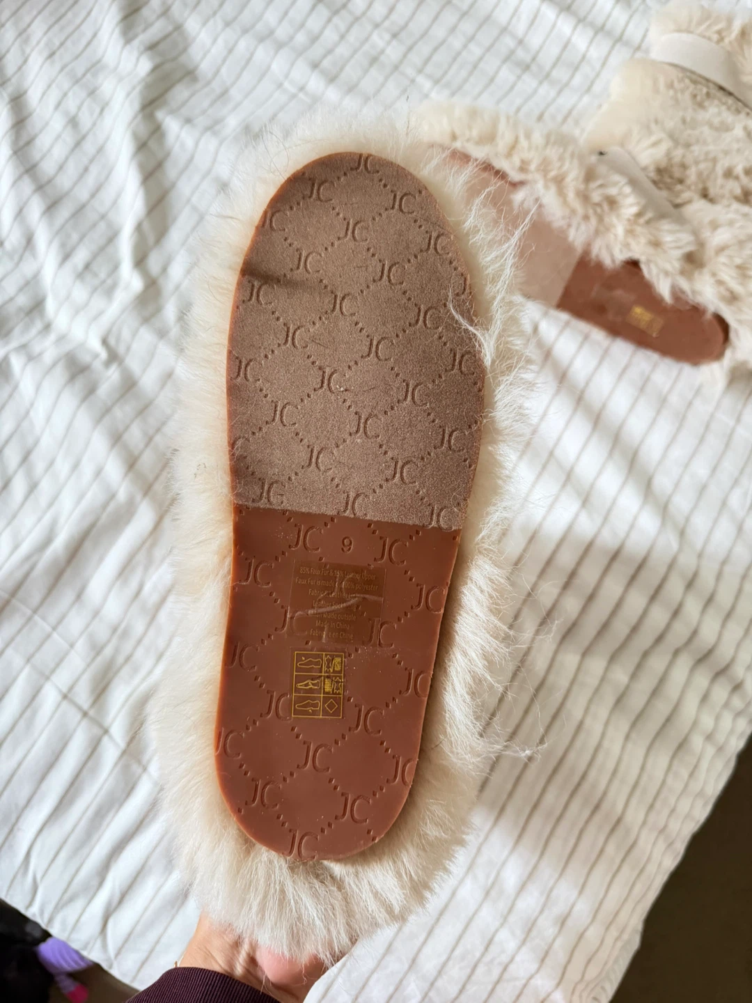 JC Jeffrey Campbell Fuzzy Boots Size 9 Women - NEVER USED - photo 5