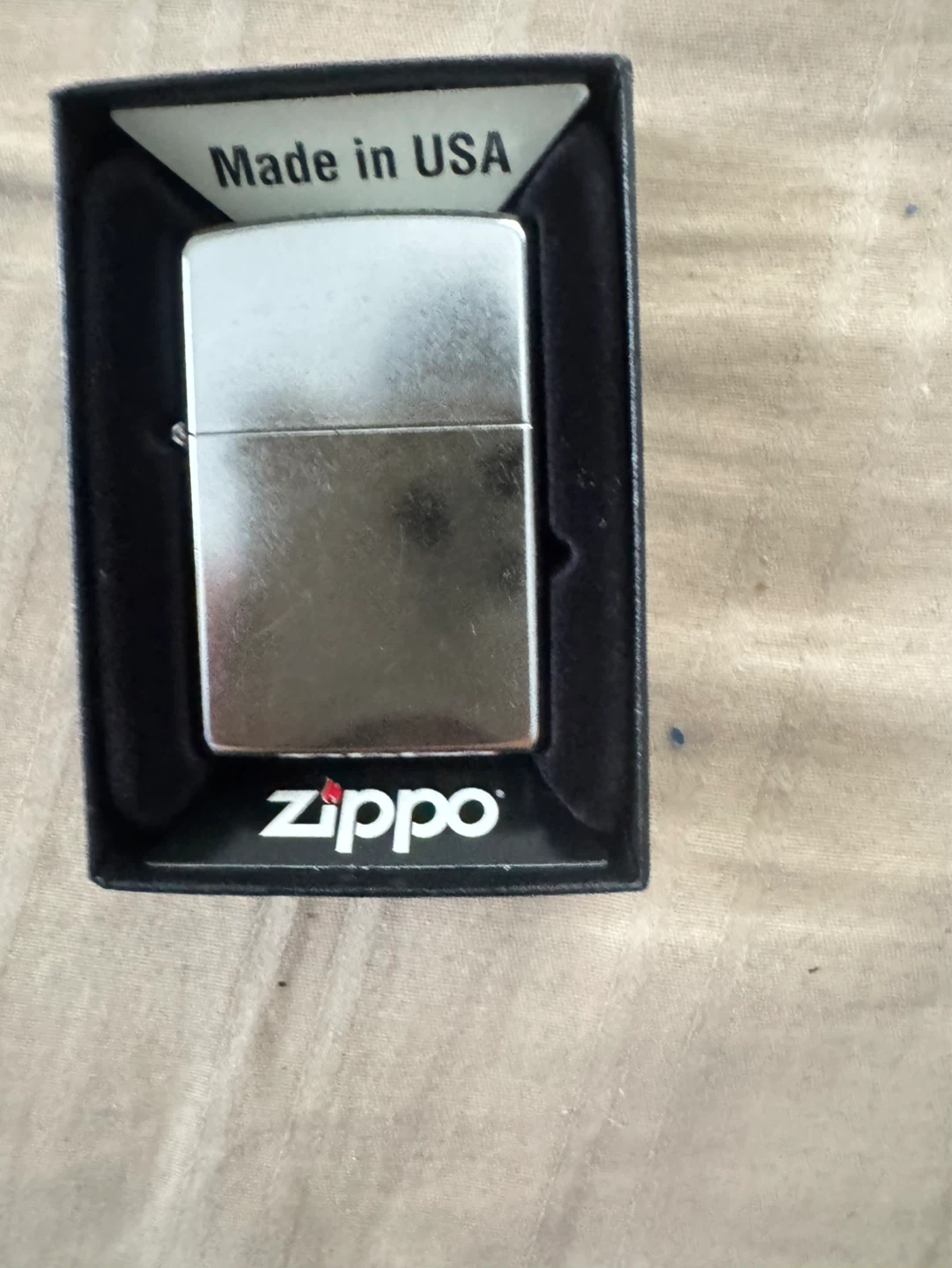 Zippo Lighter - Silver