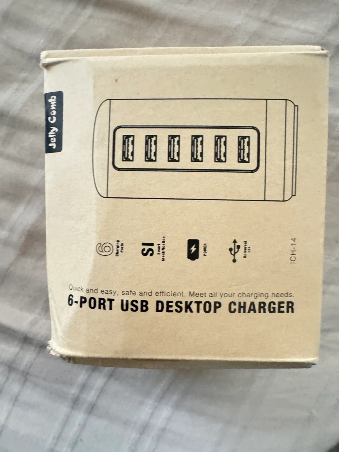 Jelly Comb 6-Port USB Desktop Charger - photo 2
