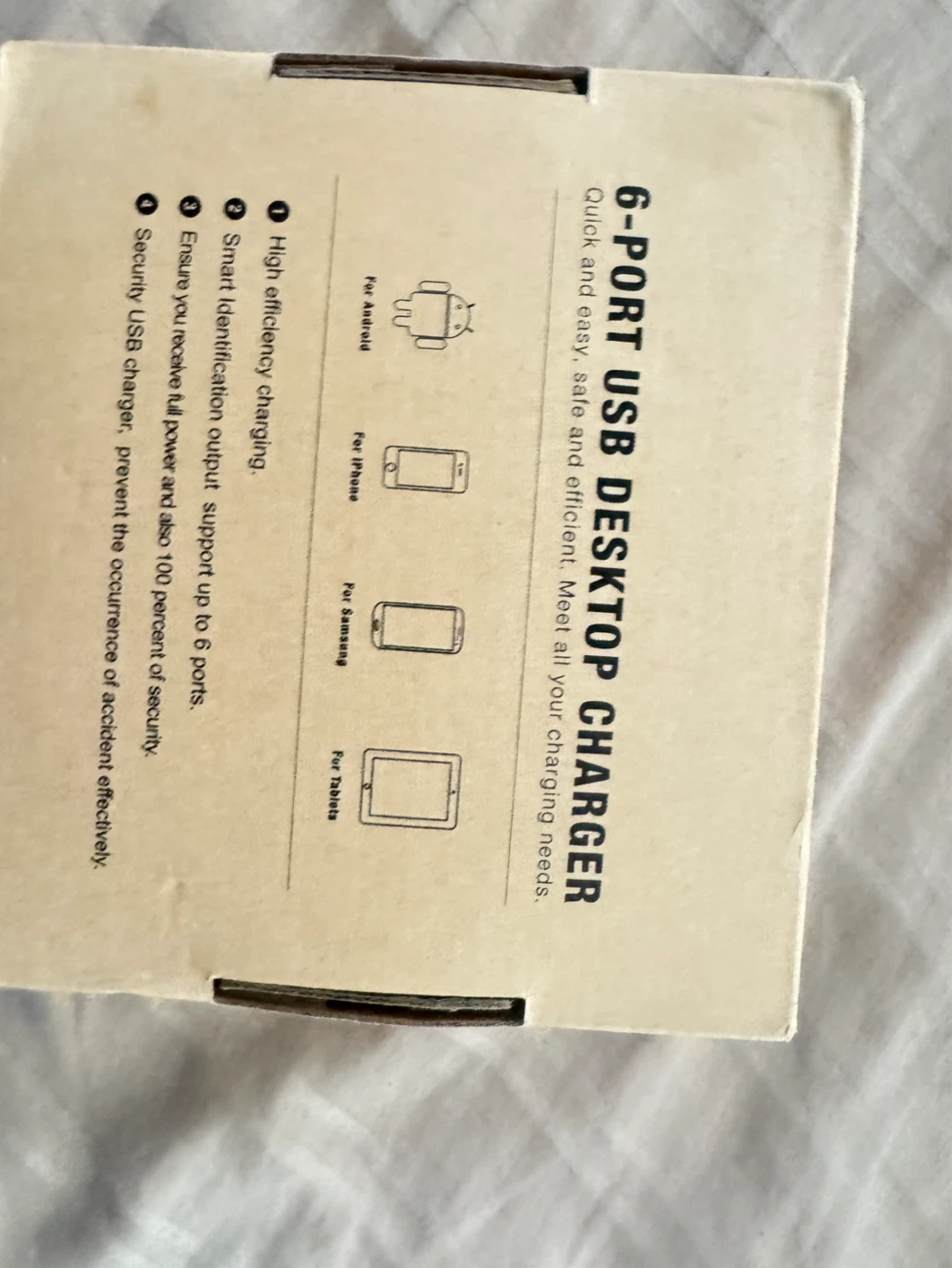 Jelly Comb 6-Port USB Desktop Charger