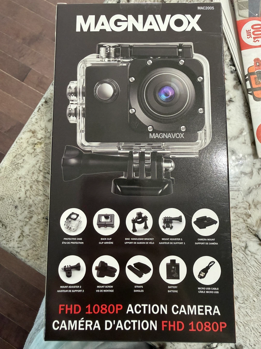 Magnavox FHD 1080p Action Camera - photo 2