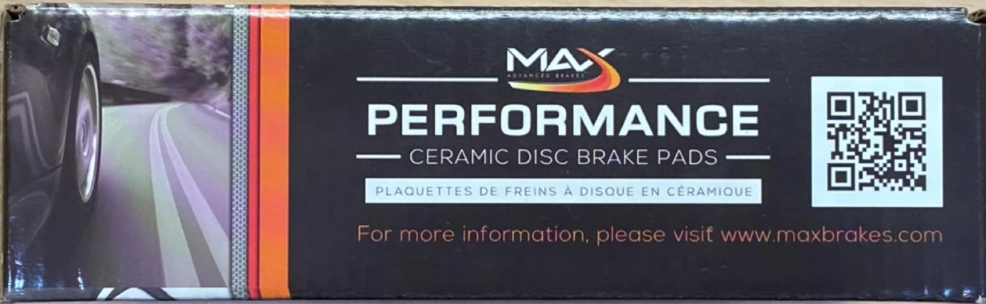 2009 Lexus GS-350 front MAX Performance Ceramic Disc Brake Pads - photo 4