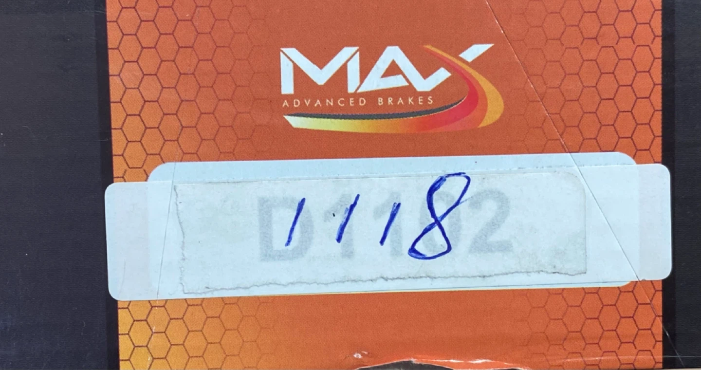 2009 Lexus GS-350 front MAX Performance Ceramic Disc Brake Pads - photo 3