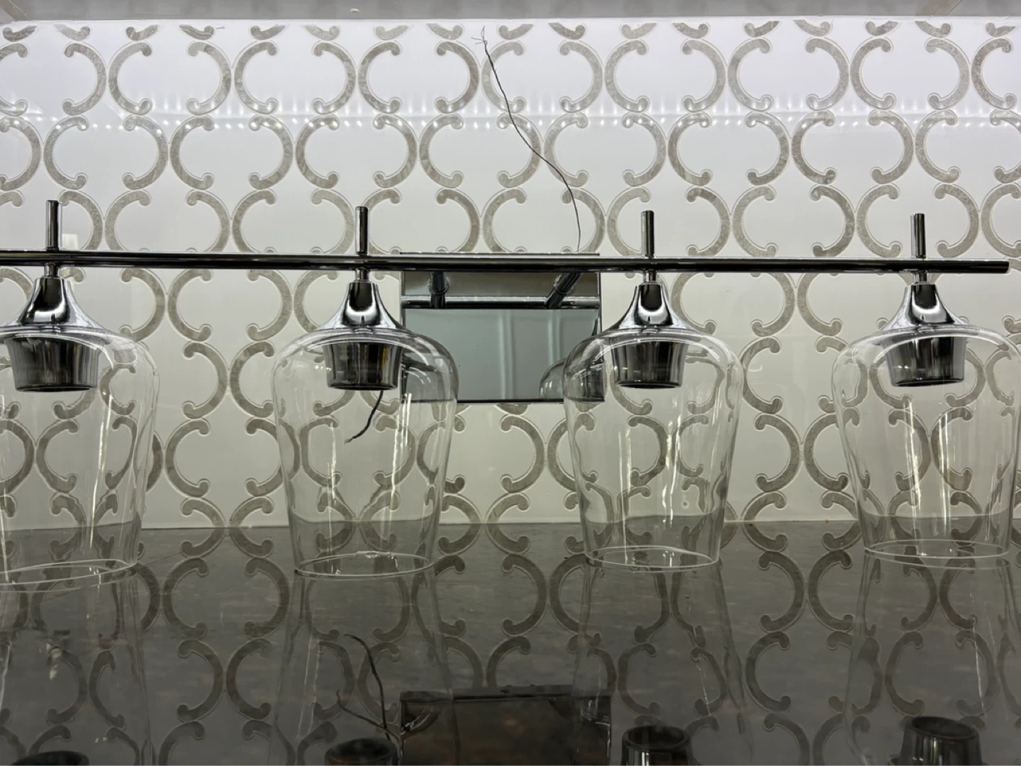 Modern 4 Light Vanity Light Fixture - photo 3