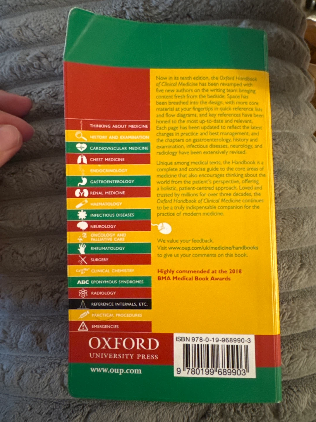 ⚽️Oxford Handbook of Clinical Medicine 10th Edition - photo 3