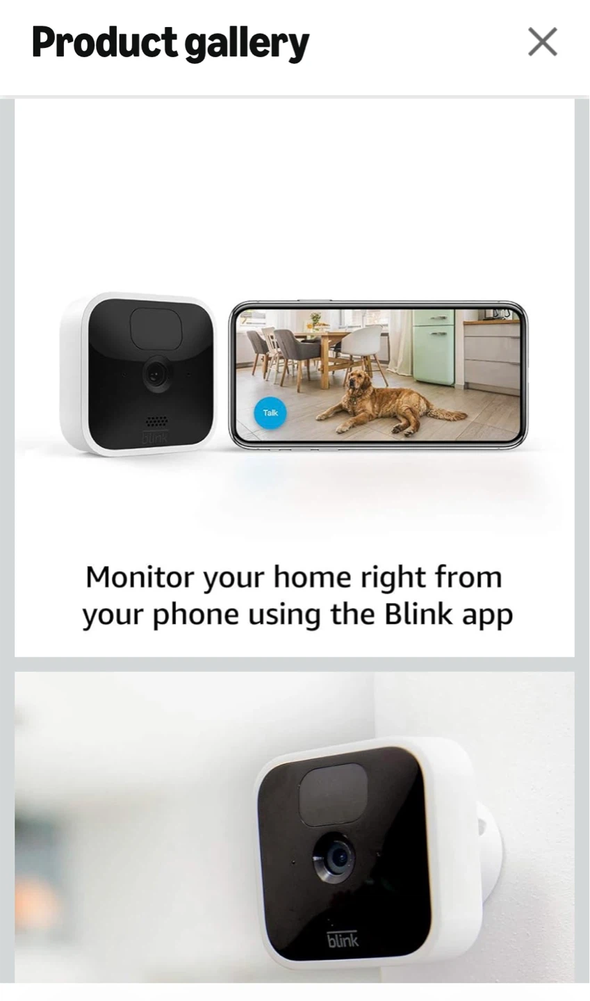 Blink Indoor HD Security Camera - photo 3