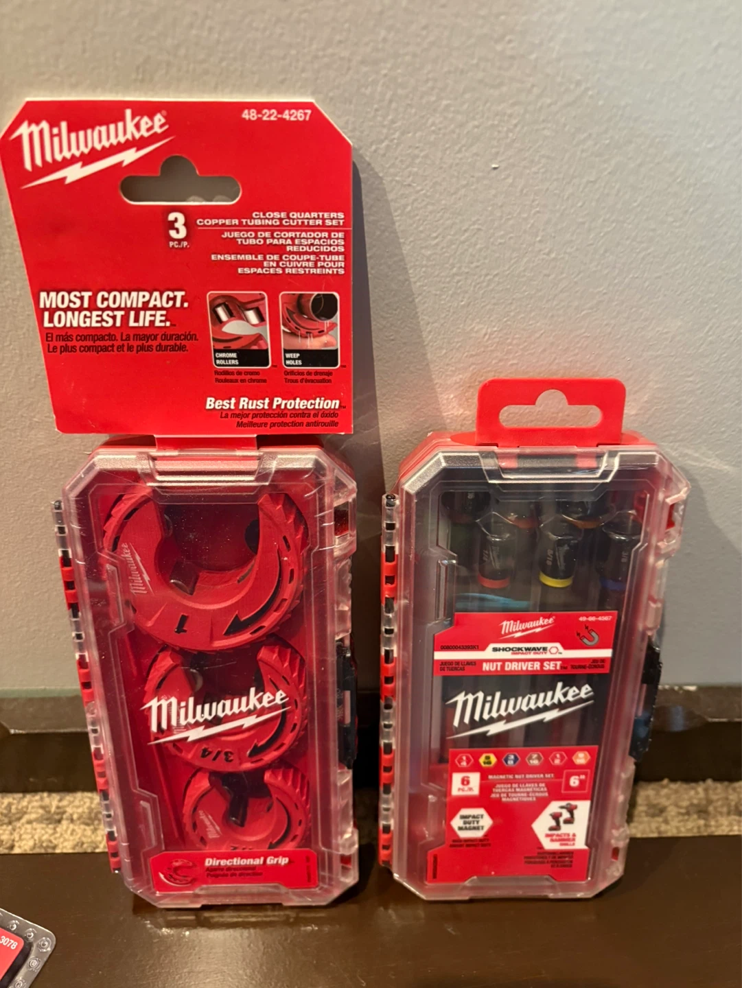 Milwaukee C-cutter, Wire Strippers, Crimpers, and Nut Driver Set