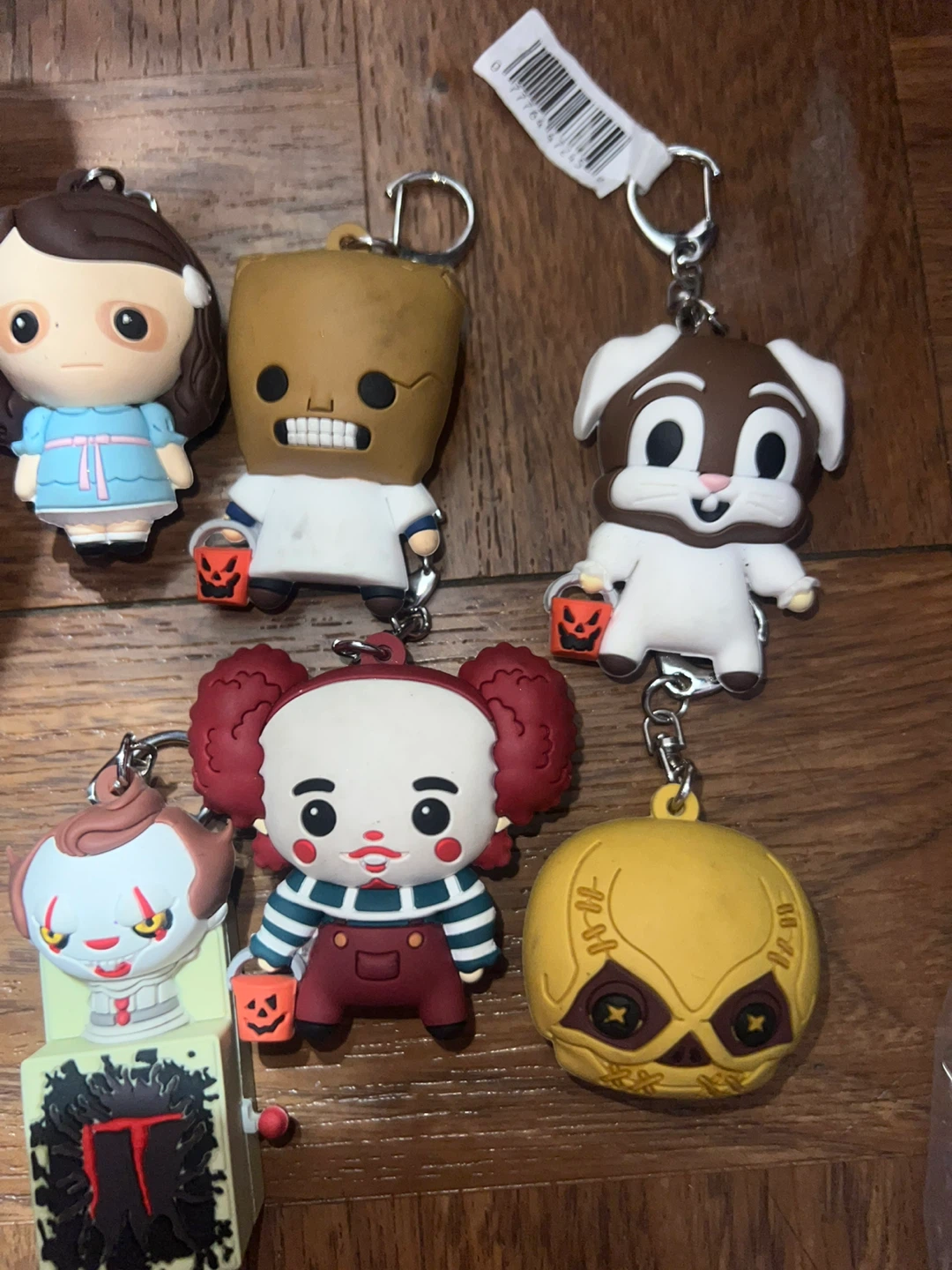 Horror Themed Character Keychains (Lot of 6) ⚽ - photo 2