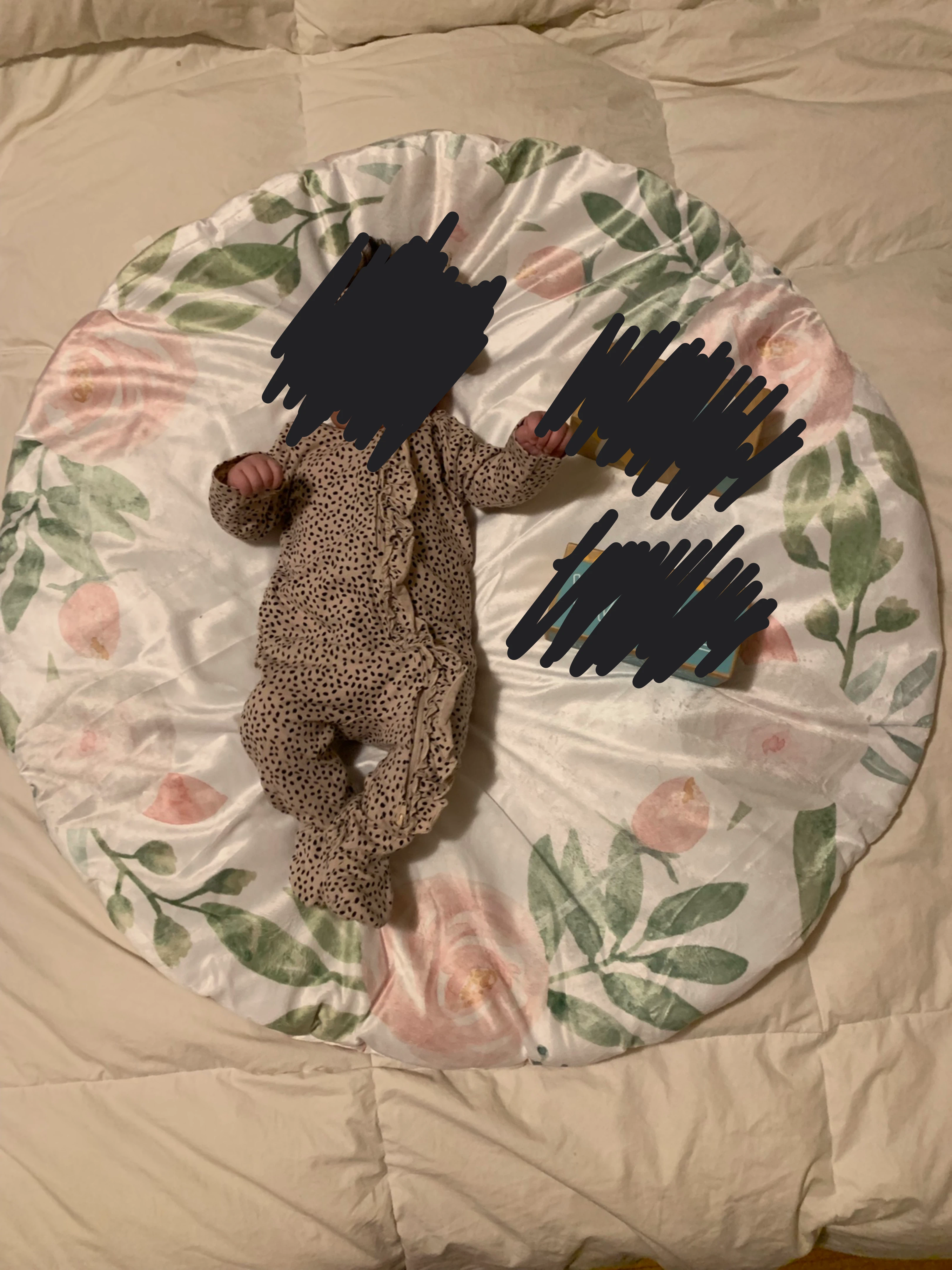⚽️ Baby Monthly Milestone Wooden Discs & Double-sided Mat - photo 4