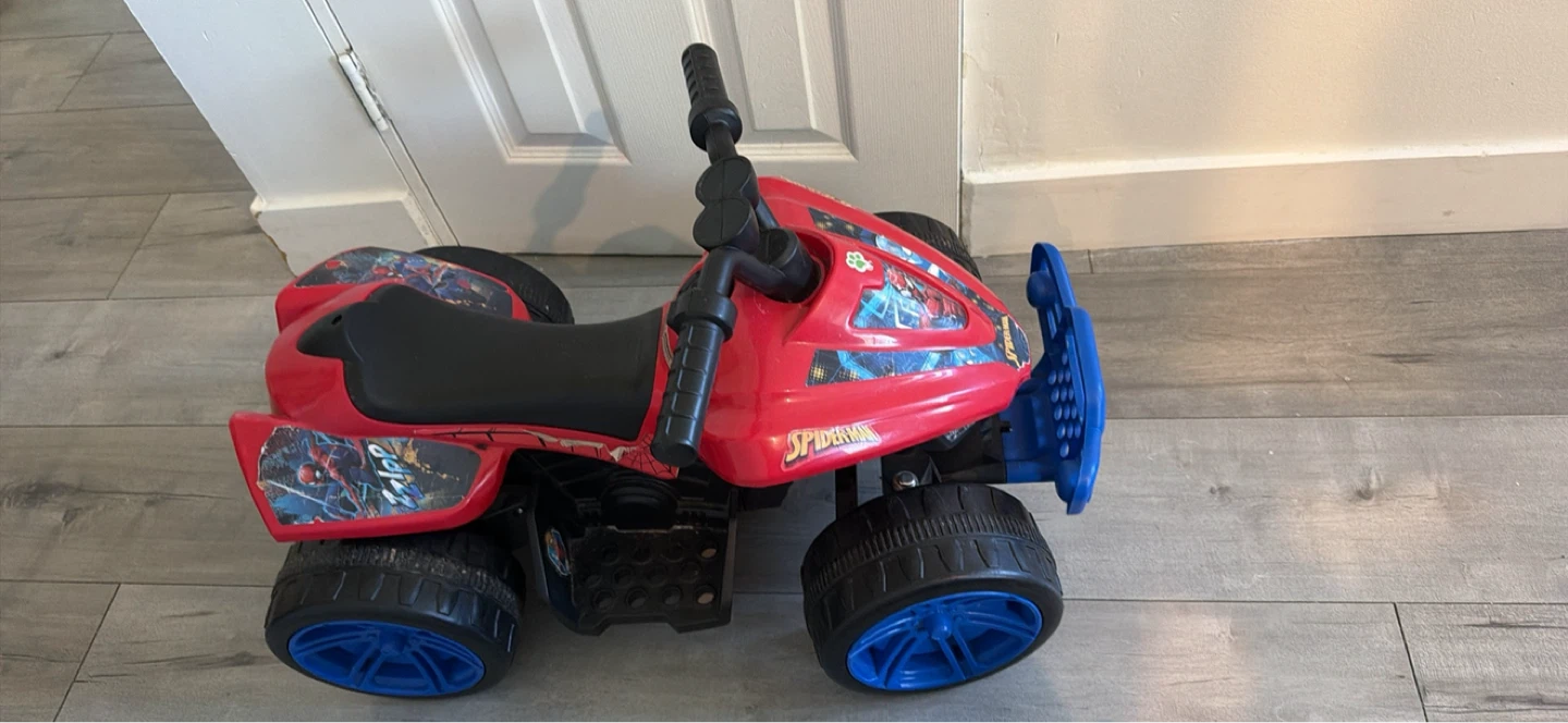 Spider-Man Ride-On Quad Bike