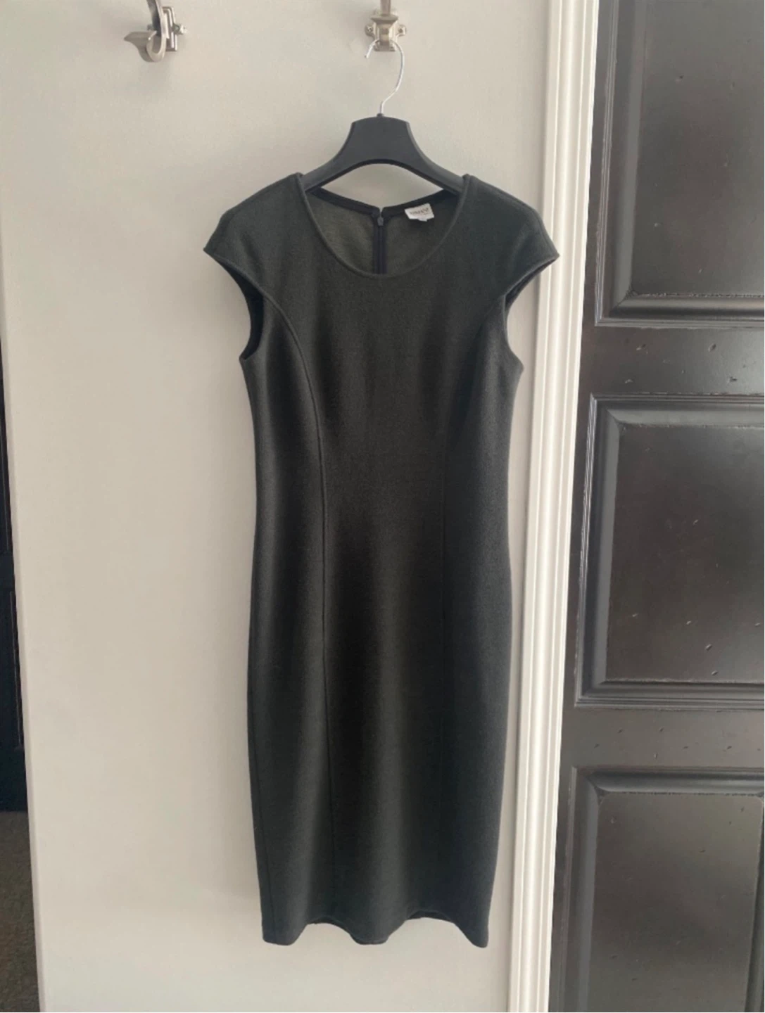Armani Collezioni Women's Dark Grey Dress with blazer - Size 6 - photo 4