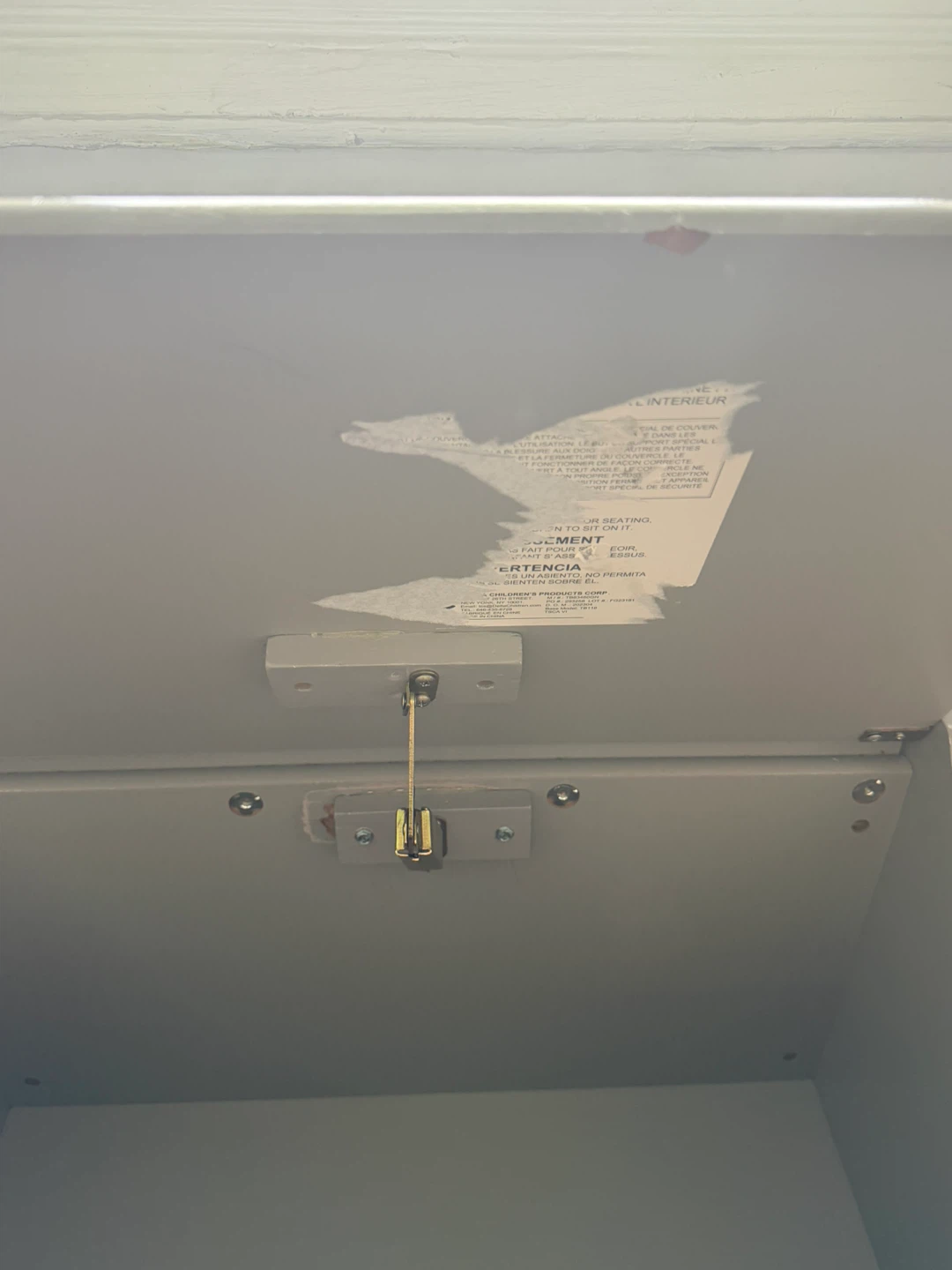 Delta Grey Toy Chest / Storage Box - photo 4