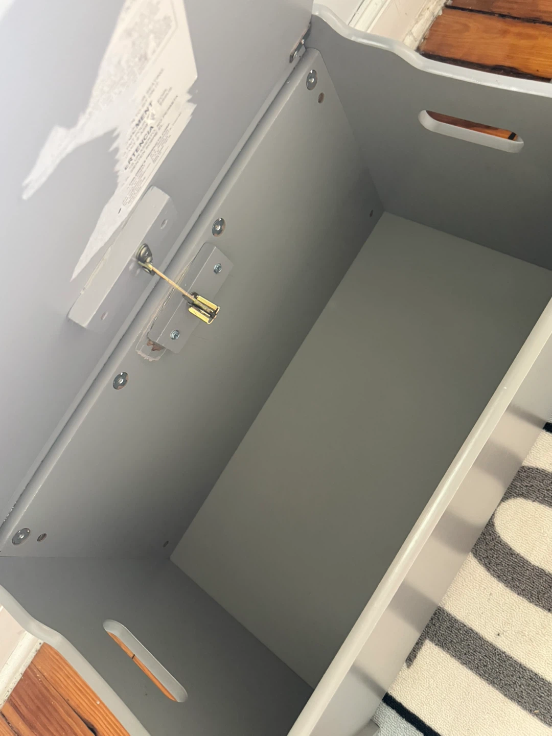Delta Grey Toy Chest / Storage Box - photo 5