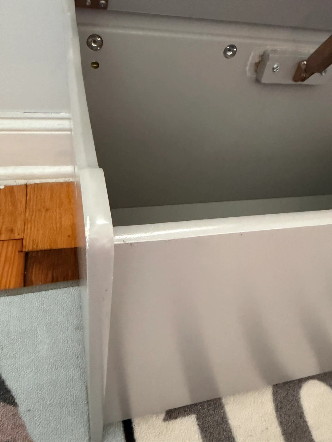Delta Grey Toy Chest / Storage Box - photo 3