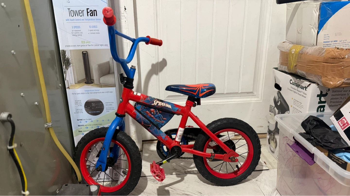 Spider-Man Kids Bike