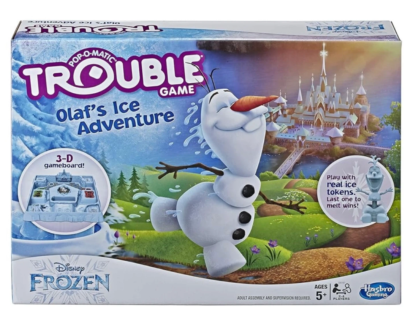 Trouble Game: Olaf's Ice Adventure ⚽️