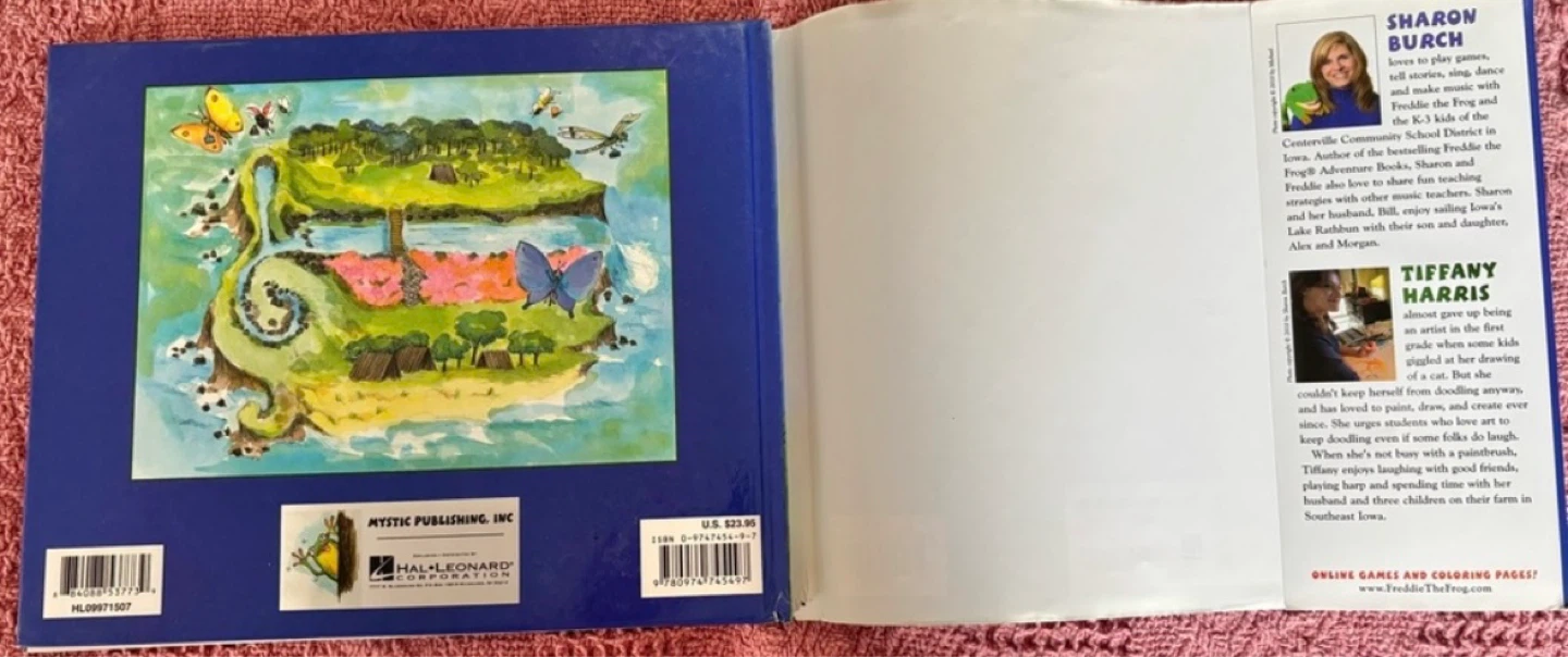 ⚽️Freddie the Frog and the Thump in the Night Book with CD - photo 3