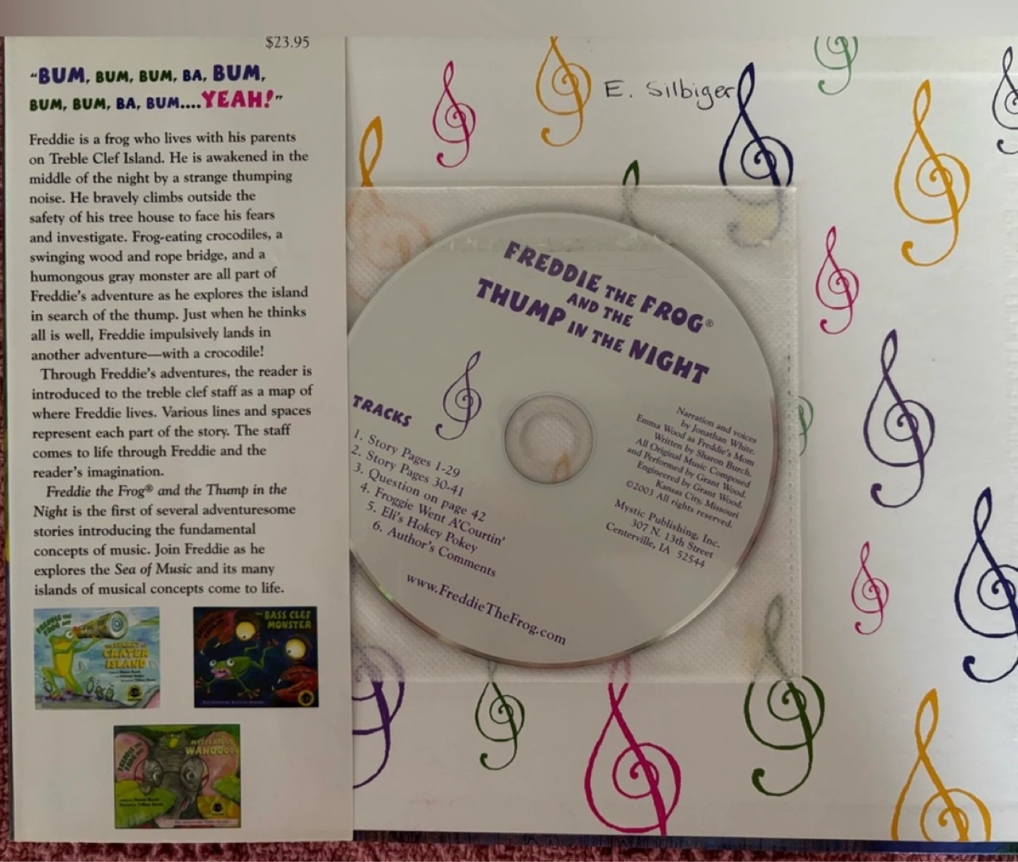 ⚽️Freddie the Frog and the Thump in the Night Book with CD - photo 4