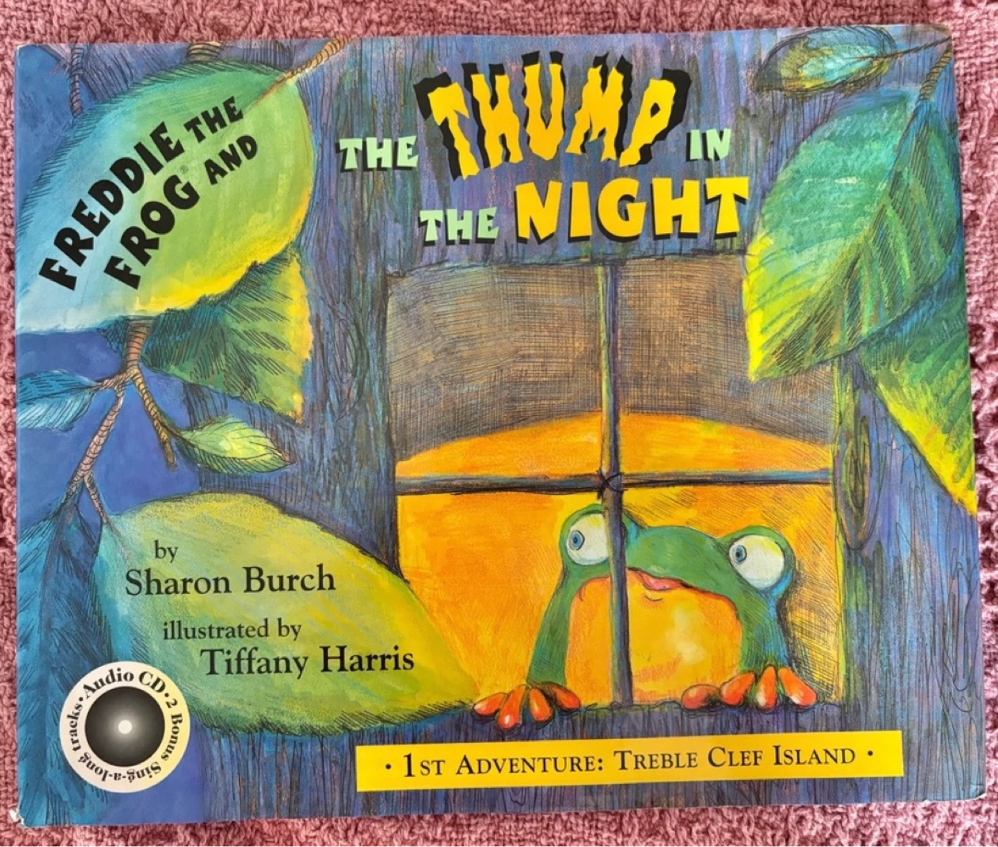 ⚽️Freddie the Frog and the Thump in the Night Book with CD