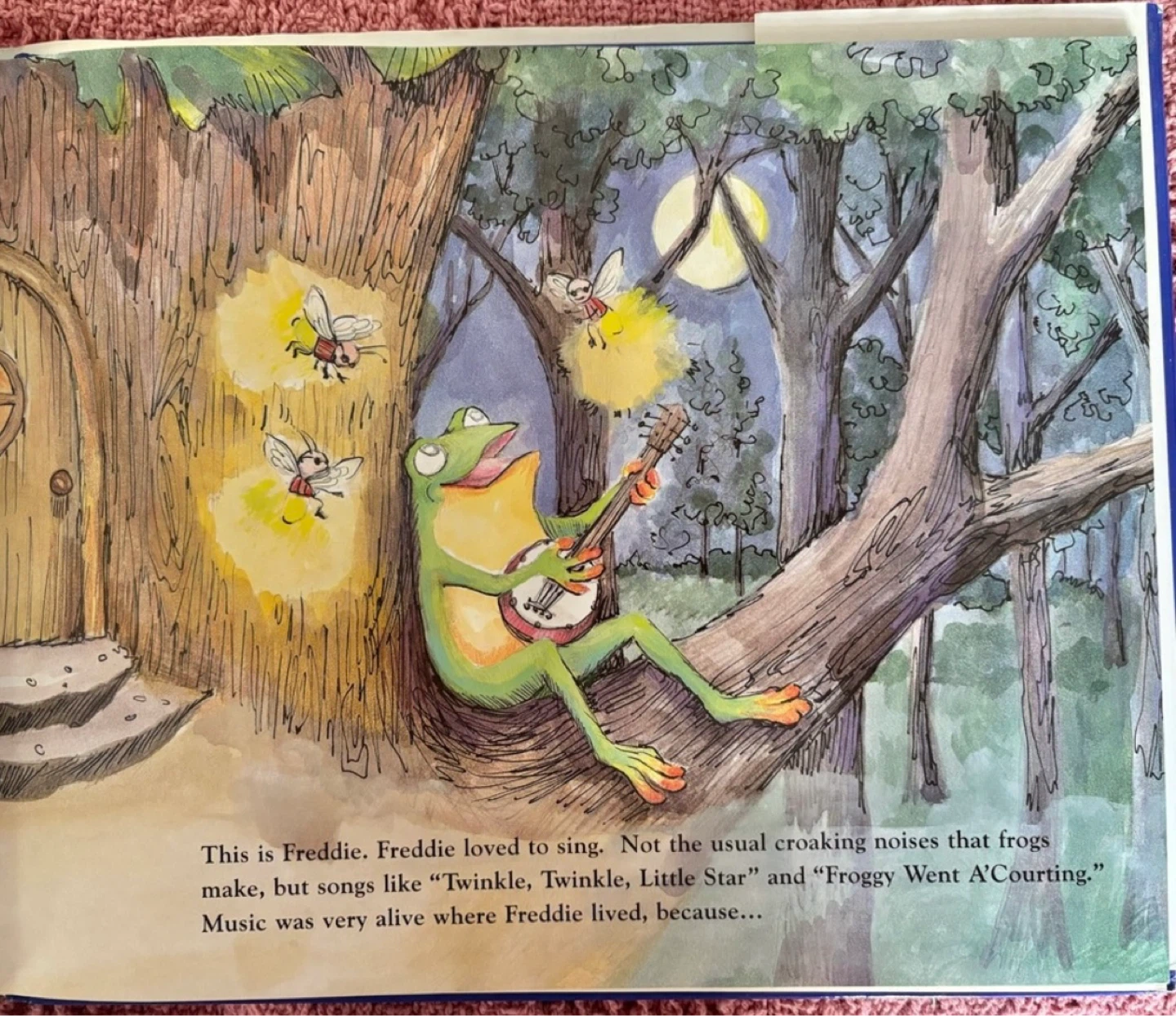 ⚽️Freddie the Frog and the Thump in the Night Book with CD - photo 5