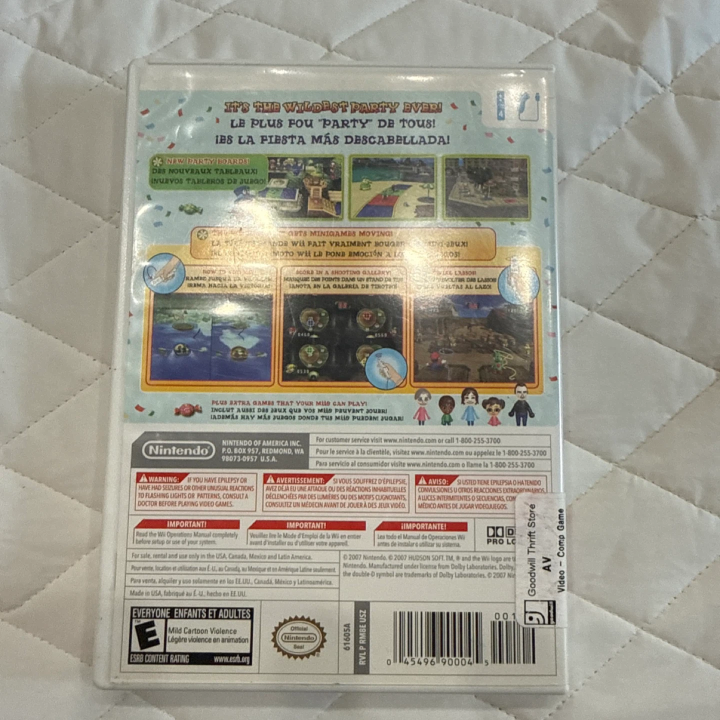 Mario Party 8 for Nintendo Wii - photo 4