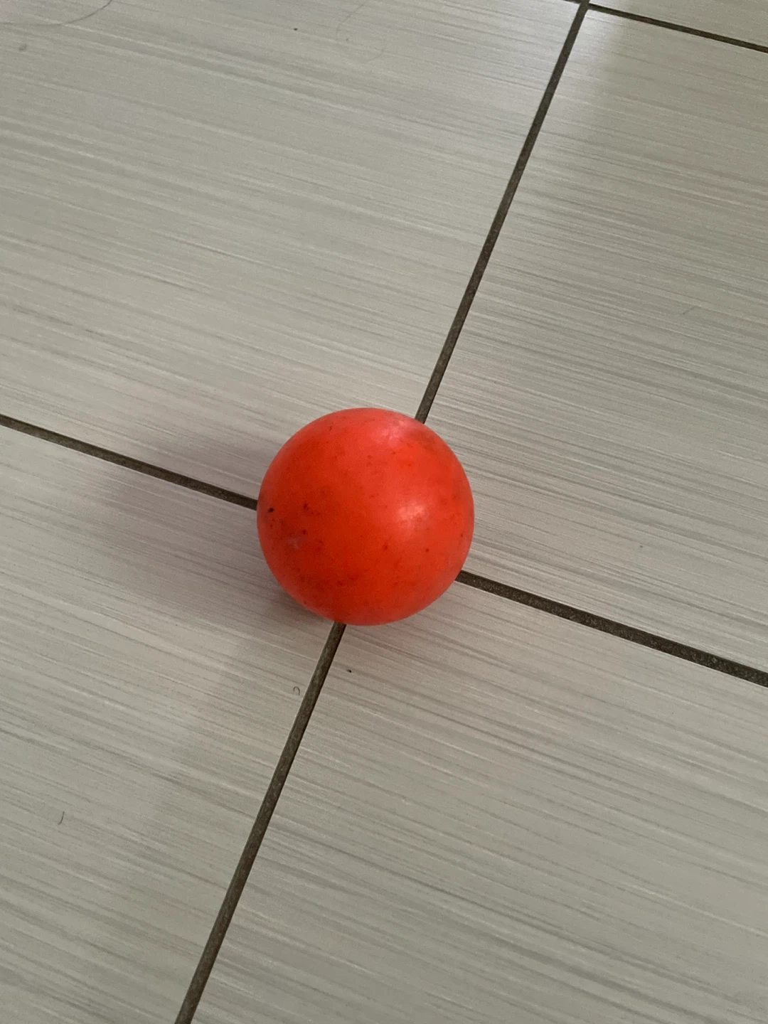 ⚽️Orange  street hockey ball