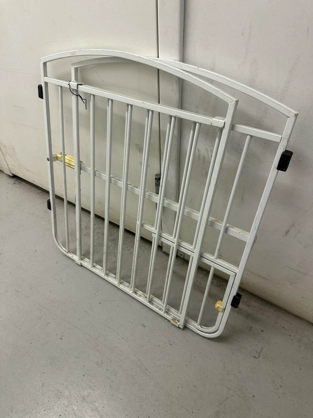 White Metal Baby Gate
