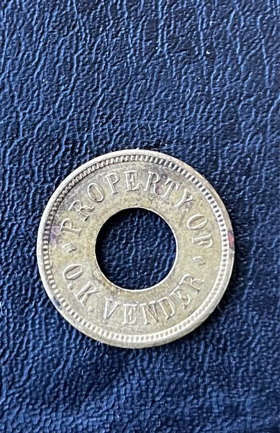 Vintage For Amusement Only Token