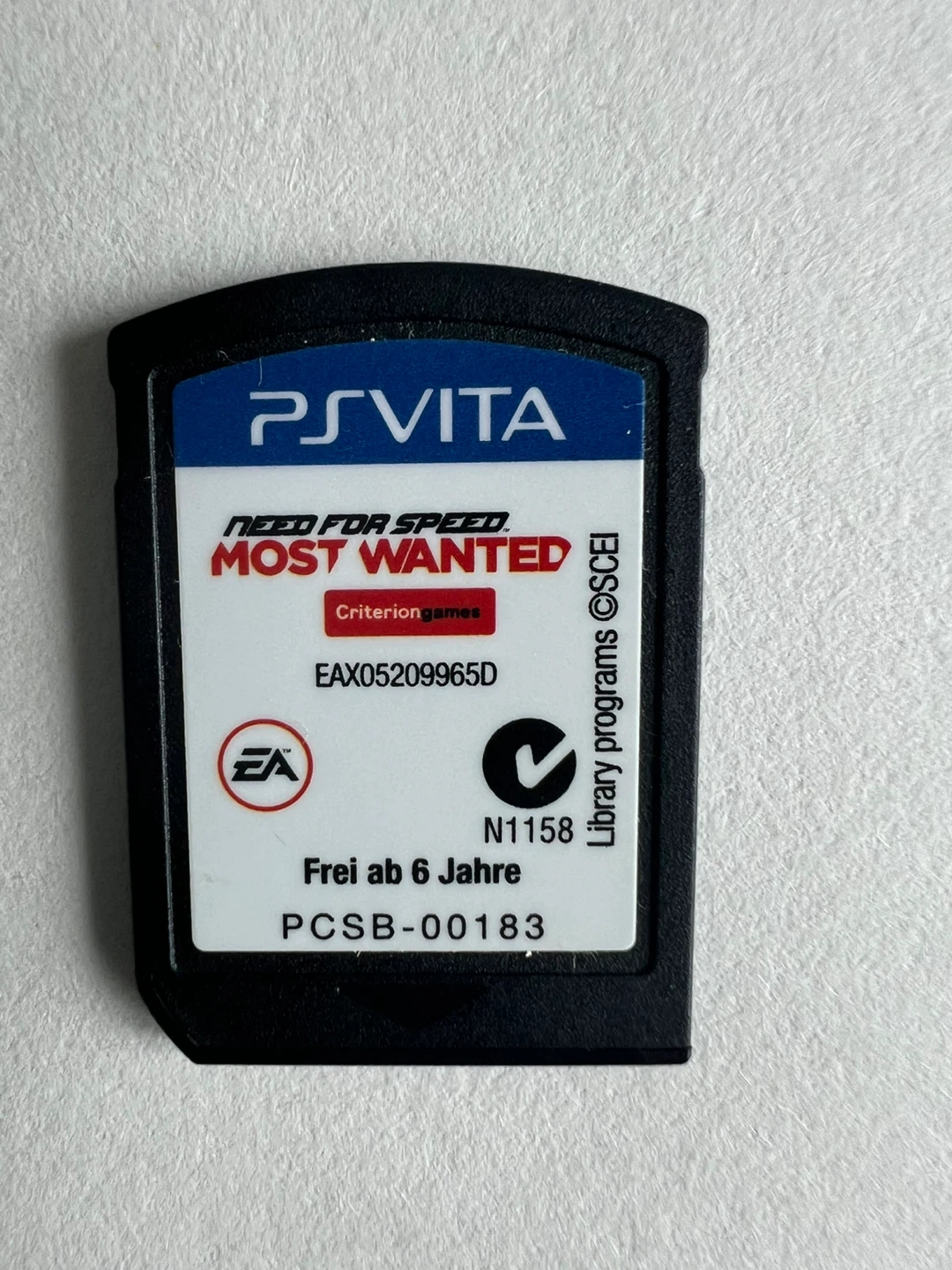 PS Vita Need for Speed NFS Most Wanted Game Card