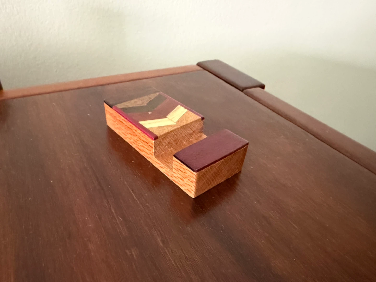 Brazilian indigenous Amazon Wood Phone Stand