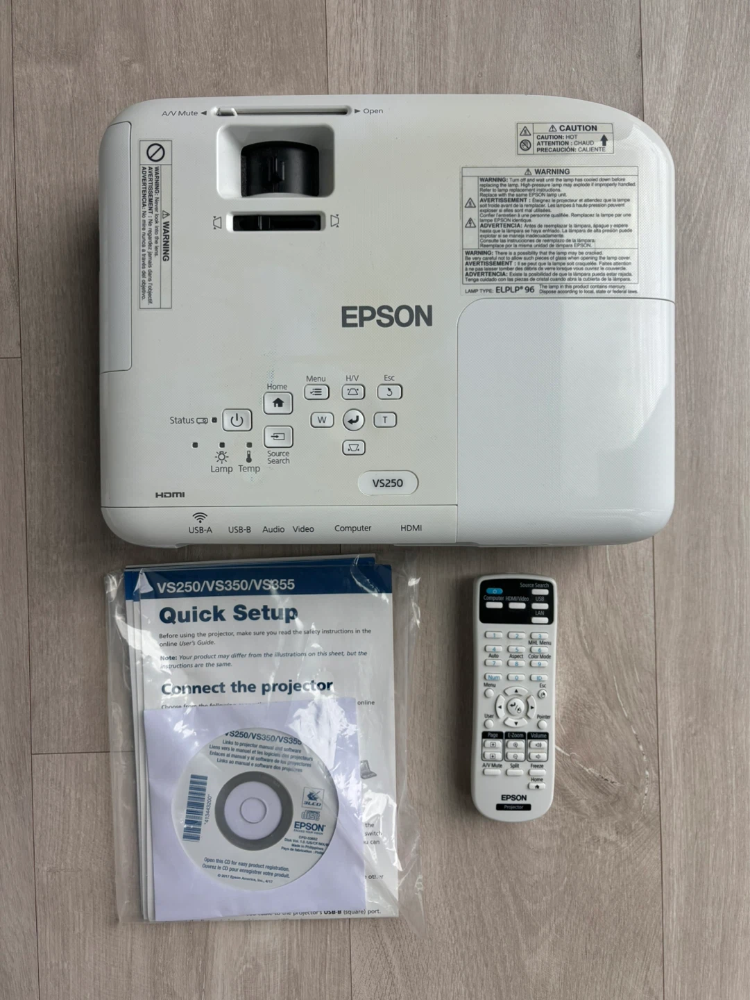 Epson VS250 Projector - photo 2