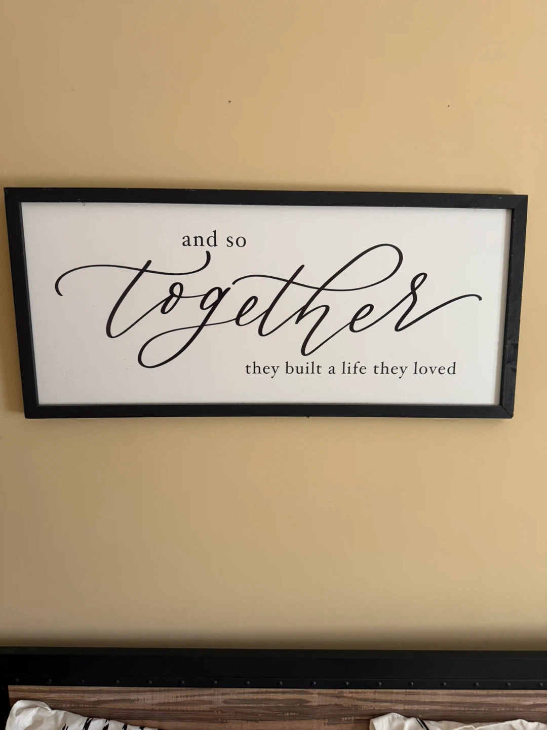 Rustic Wooden Framed Wall Art