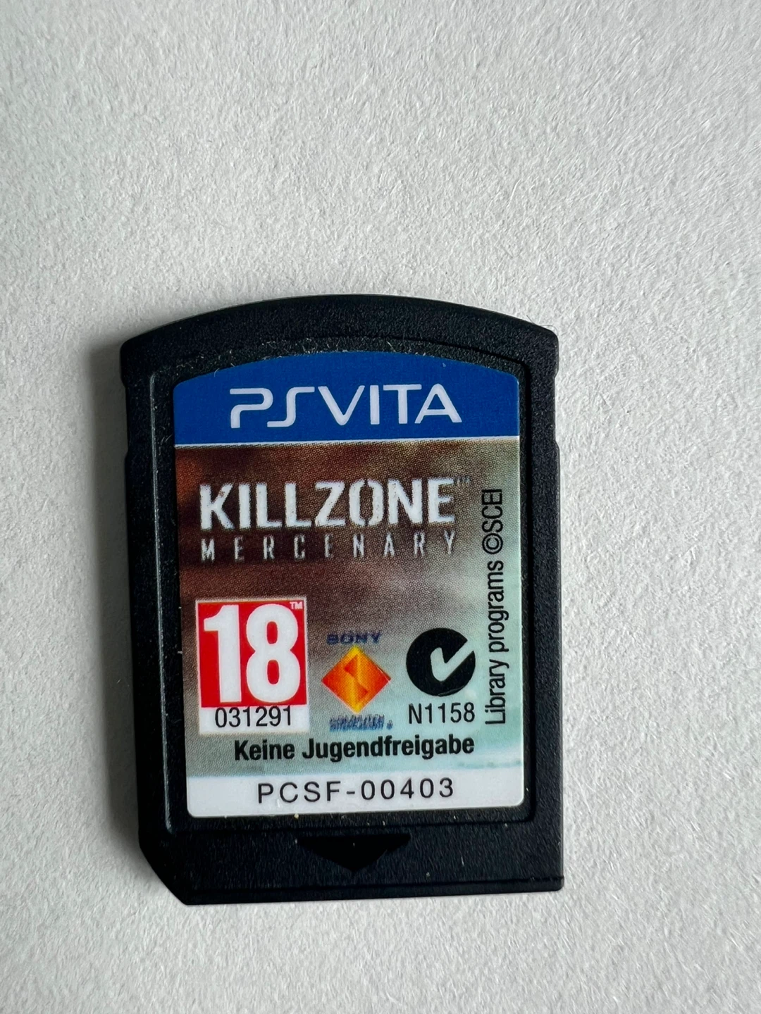 PS Vita Killzone: Mercenary Game Card