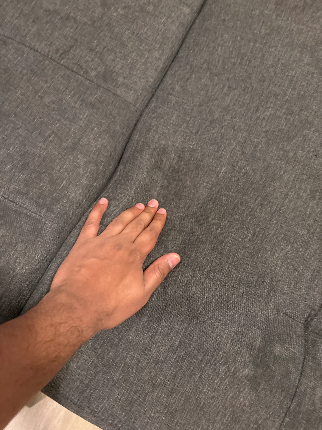 Dark Grey Sectional Sofa with Storage - photo 5