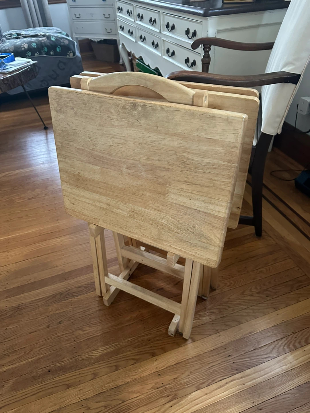 Wooden TV Tray Tables