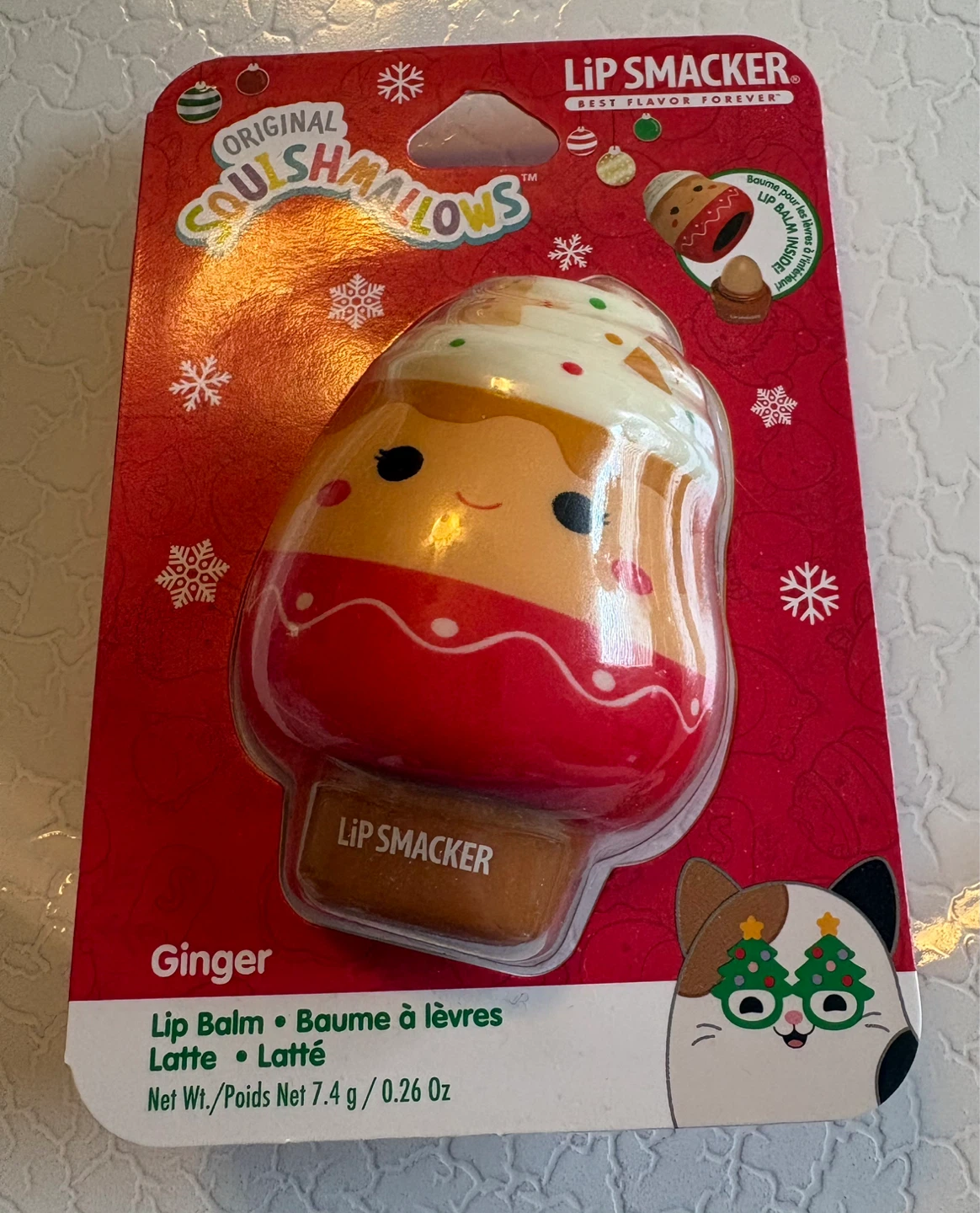 ✨✨Lip Smacker Original Squishmallows Ginger Lip Balm