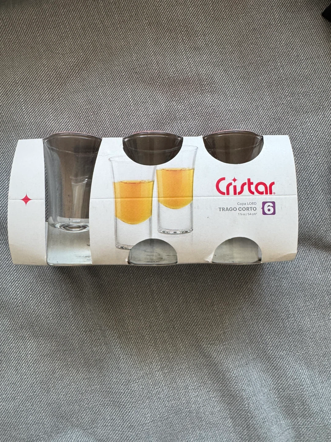 Cristar Shot Glasses, Set of 6 - photo 3