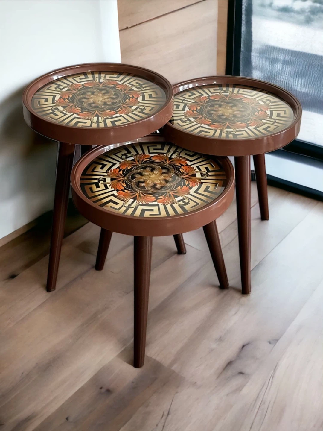 3-Piece Decorative Nesting Side Tables