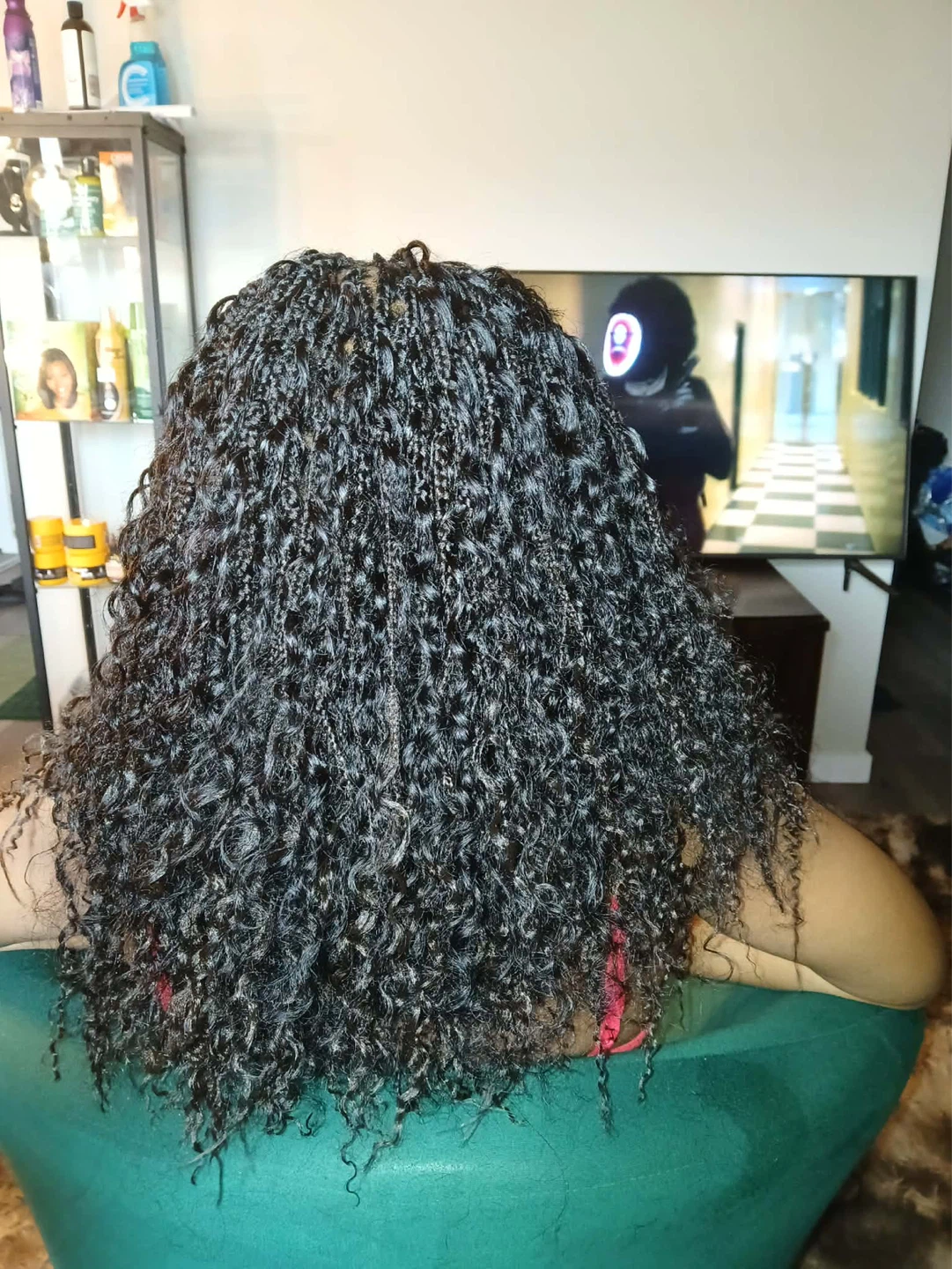 Braided Hair with Curly Ends - photo 4