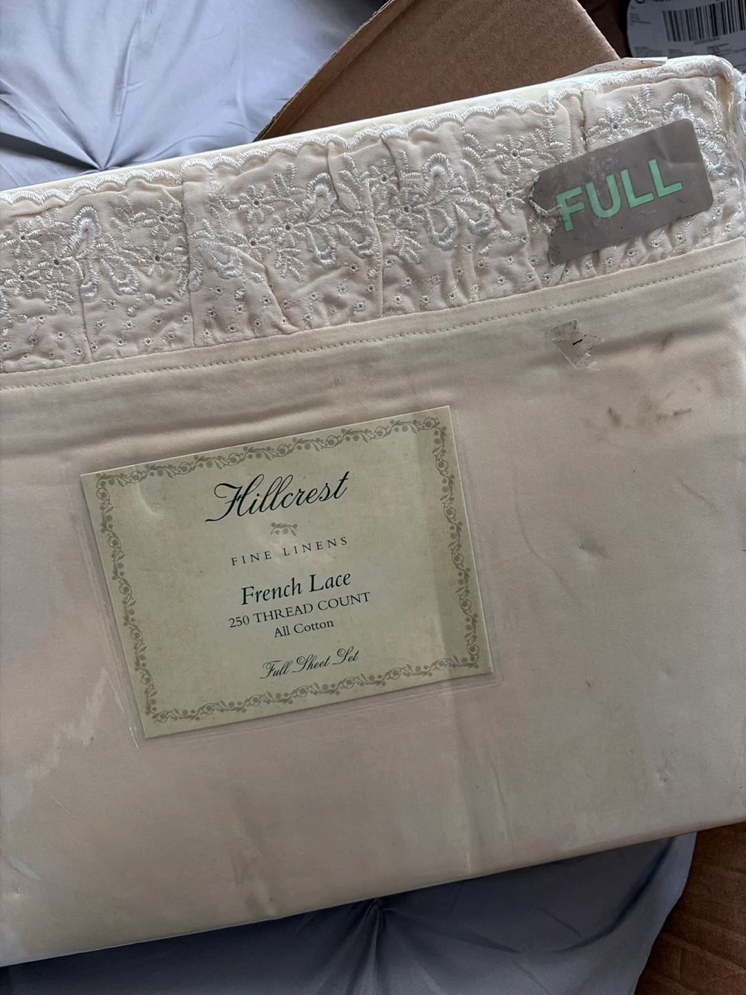 Hillcrest Fine Linens French Lace Full Sheet Set - photo 3