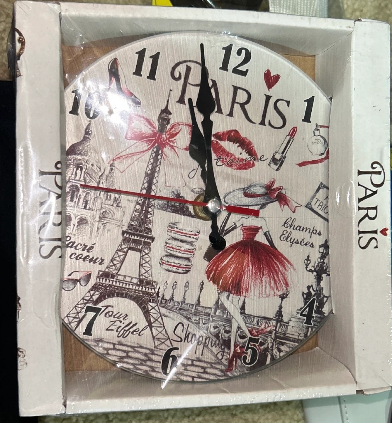 Paris Themed Clock and Mug Set - photo 4