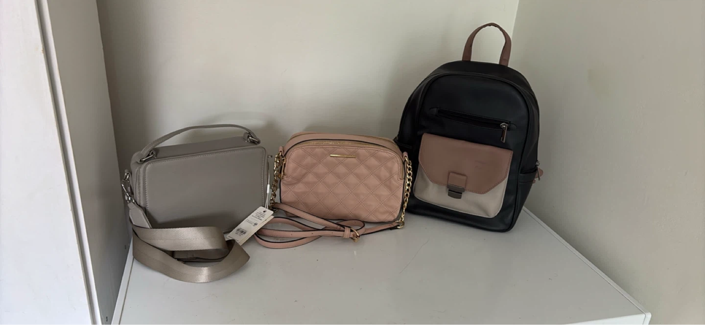 Assorted Purses and Backpack