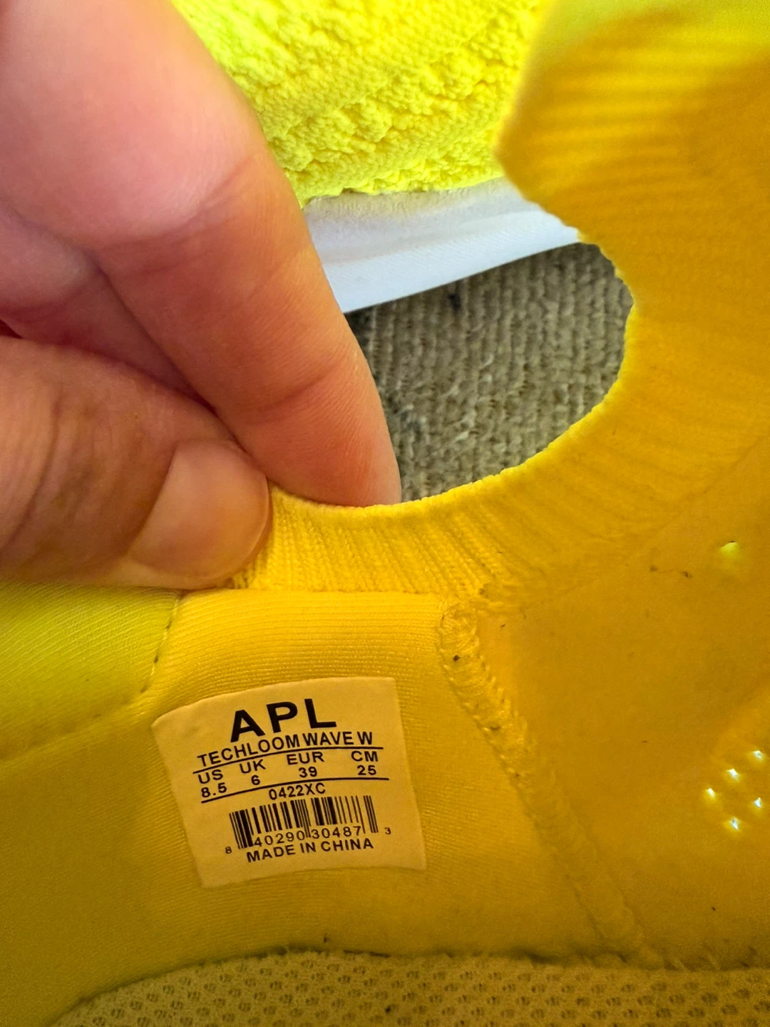 APL Techloom Wave W Running Shoes - Neon Yellow - photo 4